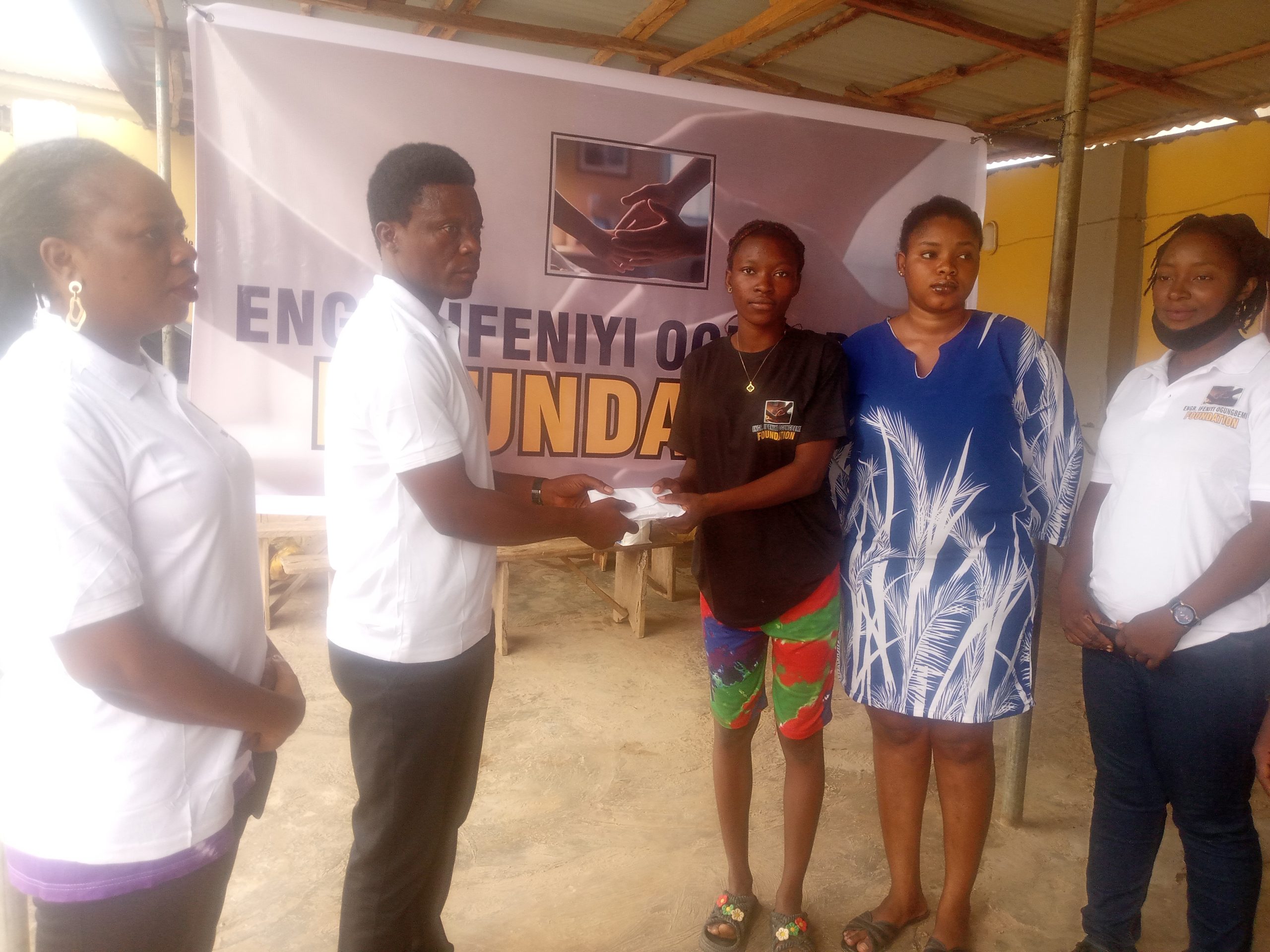 Ifeniyi foundation pledges educational support for Kwara orphanage home